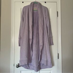 UGG Women's Light Purple Fleece Robe